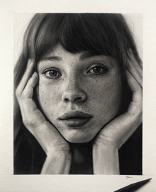 Charcoal on paper