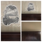 Grisaille painting & wall treatment